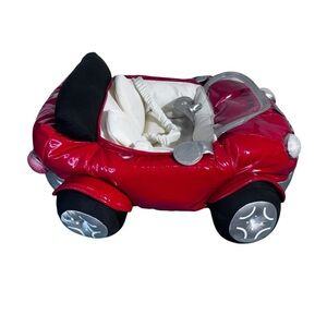 Build A Bear Workshop Convertible Car BABW Red Plush